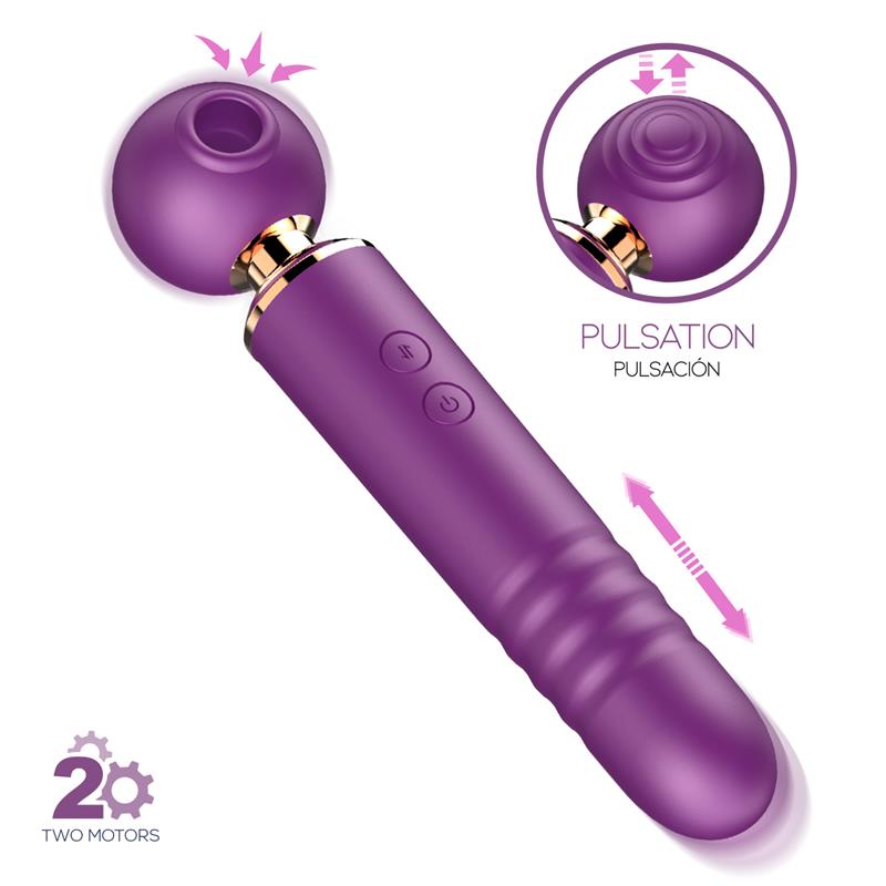 No TwentyTwo Clitoris Sucker 3 in 1 with Pulsation and Thrusting