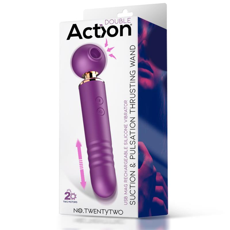 No TwentyTwo Clitoris Sucker 3 in 1 with Pulsation and Thrusting