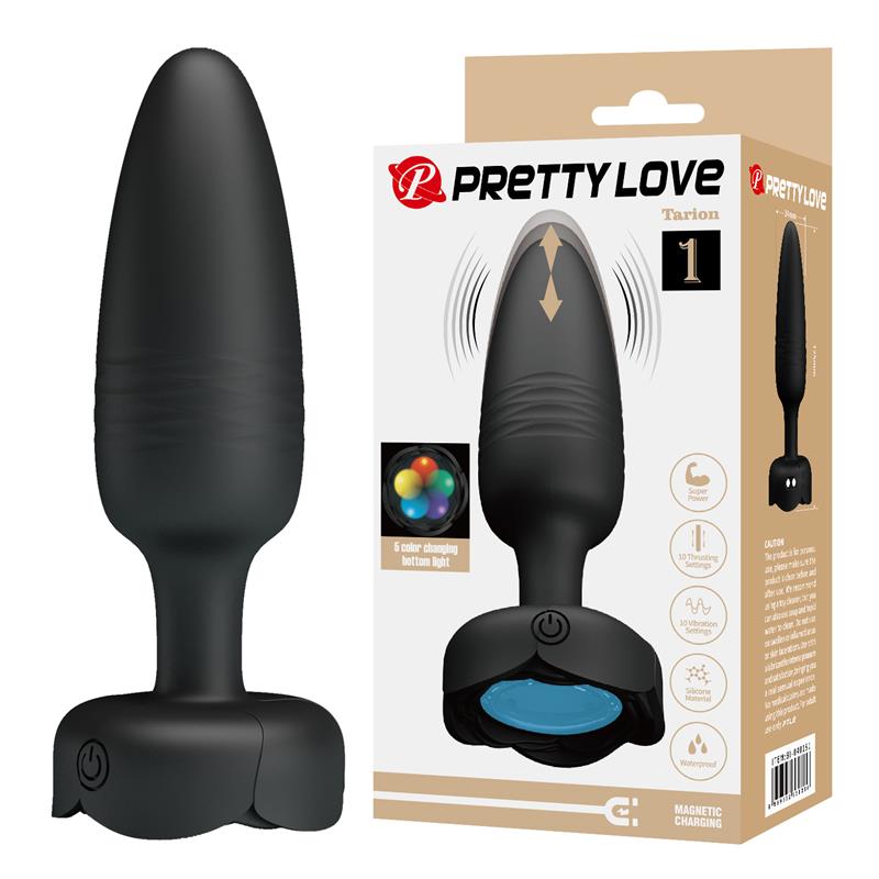 Tarion Butt Plug with Vibration and Thrusting