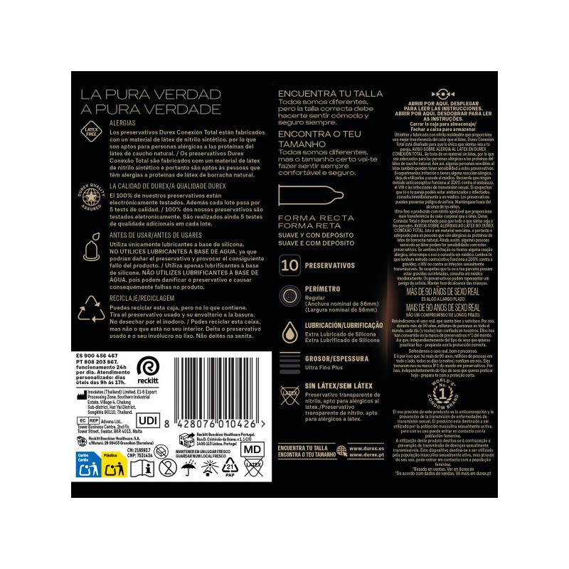 Total Connection Condoms 10 units