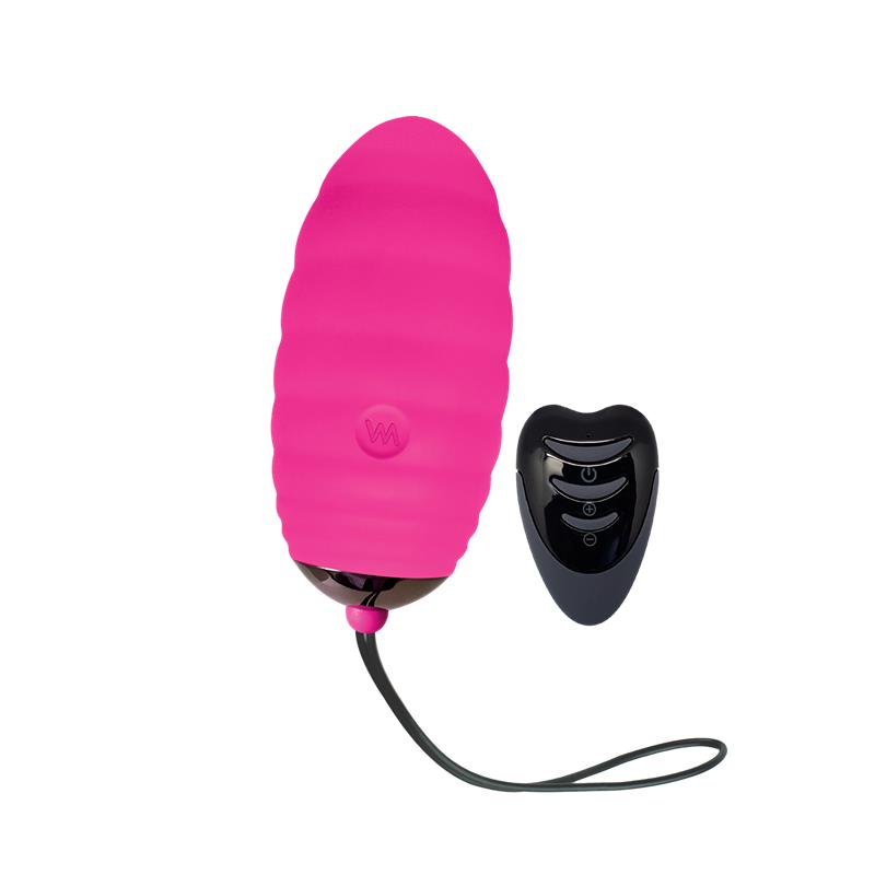 Vibrating Egg with Remote Control Ocean Breeze 20 Pink