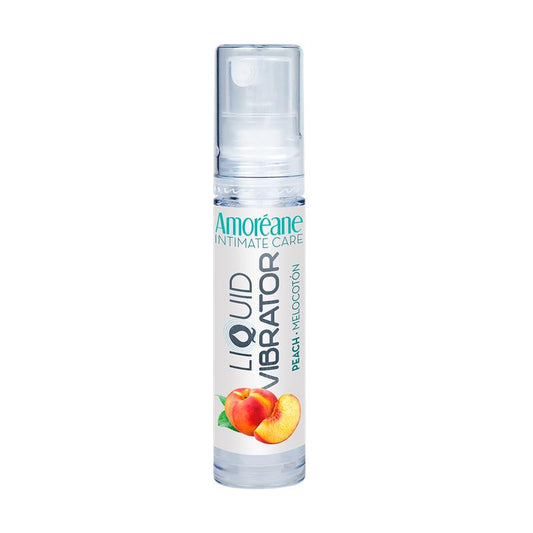 Liquid Vibrator Waterbase Peach 10 ml