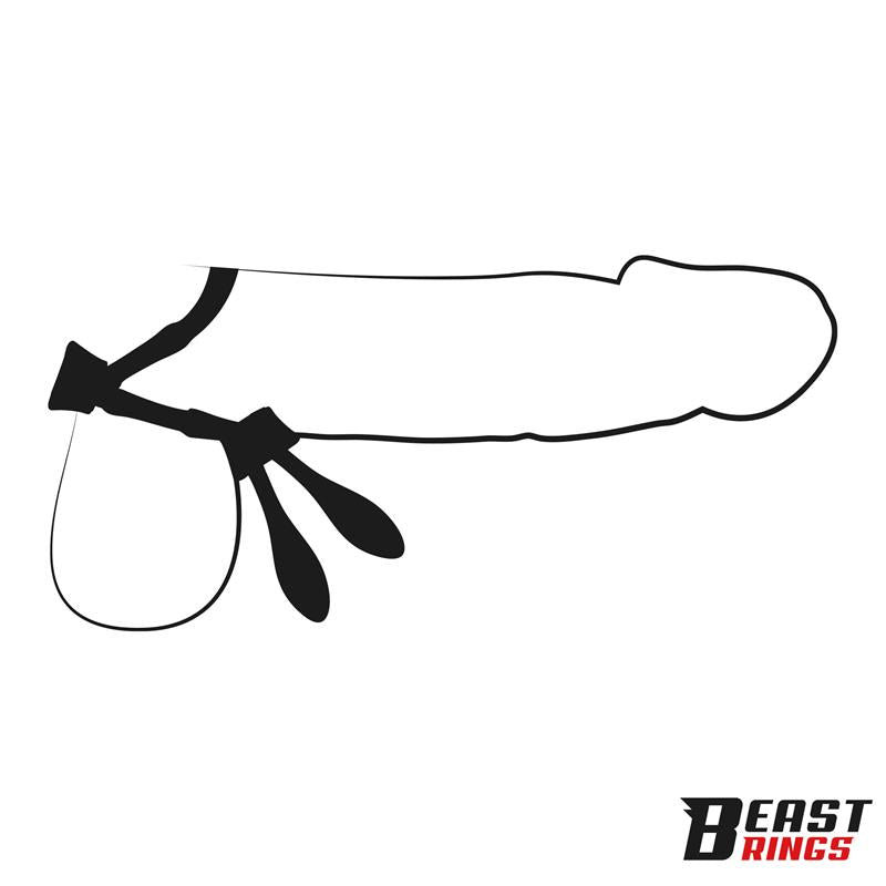 Lasso Adjustable Silicone Cock Ring