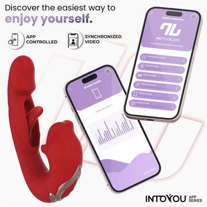 Mouty Vibe with Biting and Flipping with App