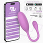 Logan Vibrating Egg with App Unibody Silicone Purple