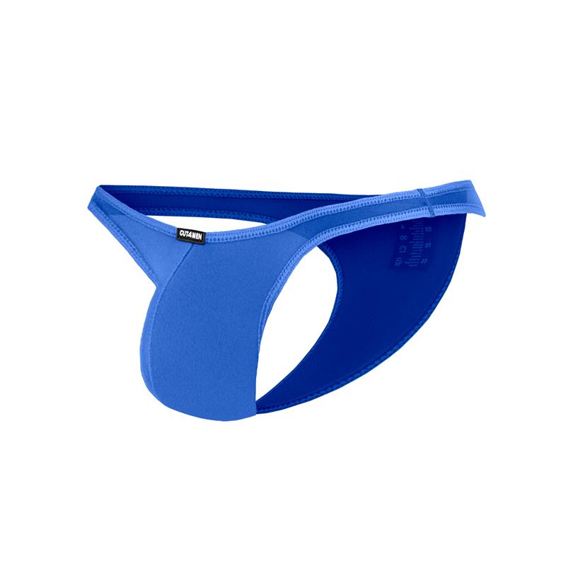 C4MSPX07 Capri Brief Mesh Electric Blue