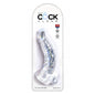 Realistic Dildo with Testicles 75 Clear