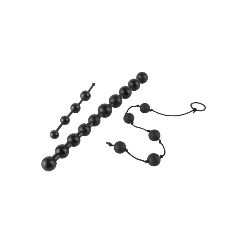 Anal Fantasy Collection Beginners Bead Kit Colour Black