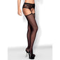 S307 Fishnet Garter stockings S M L