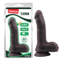 Dildo Dual Density Fashion Dude 205 x 45 cm Brown