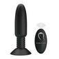 Remote Controlled Anal Plug with Vibration and Rotation USB