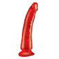 Dildo Slim 1778 cm with Suction Cup Red