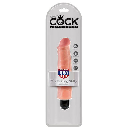 King Cock Vibrating Stiffy 7 Flesh