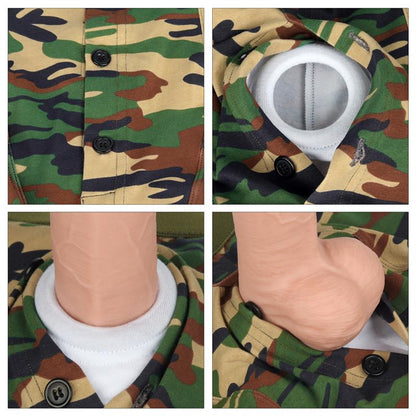 Camo Strapon Shorts 33 37