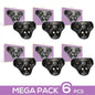 Pack 6 Roxane Adjustable Universal Strap On Harness with 3 Silicone Rings