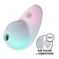 Pixie Dust Clitoris Sucker with Vibration Mint Pink