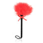 Feather Tickler with Bow 25 cm Red
