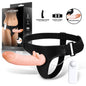 Hybee Multi Speed Strap On with Hollow Dildo and Remote Control