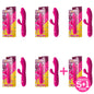 Pack 51 Candy G Spot Rabbit Vibe USB Silicone Fucshia