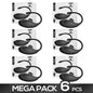 Pack of 6 Yiggo Vibrating Egg with USB Remote Control