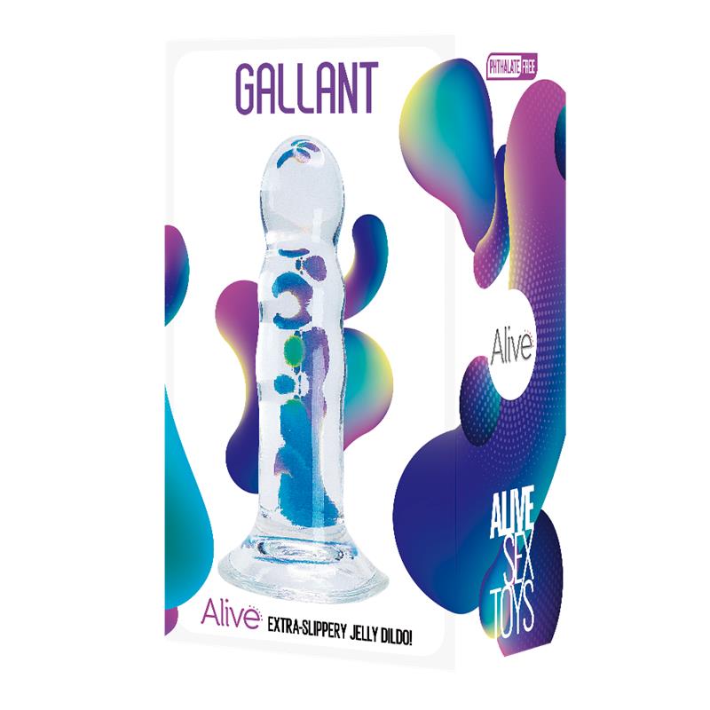 Gallant Dildo Jelly 14 cm Clear