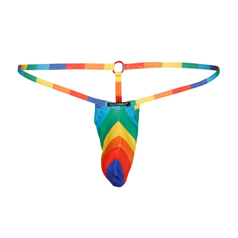 C4M09 Loopstring Pouch Rainbow
