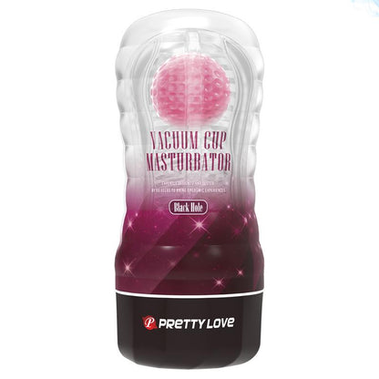 Black Hole Ball Rolling Masturbator Cup Pink