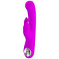 Lamar Vibrator G Spot Rabbit Violet